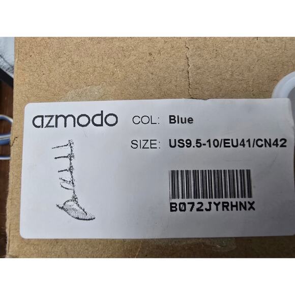 Azomodo  Blue Blingy‎ removable Gladiator Straps NIB - Picture 9 of 9